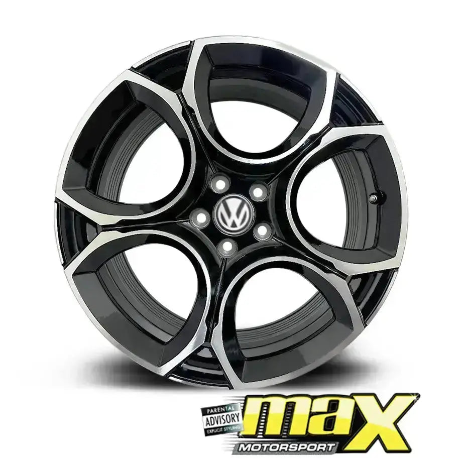 15 Inch Mag Wheel - MX8558 Golf 8.5 GTI Style Wheel & Tyre Combo - 5x100 PCD Max Motorsport