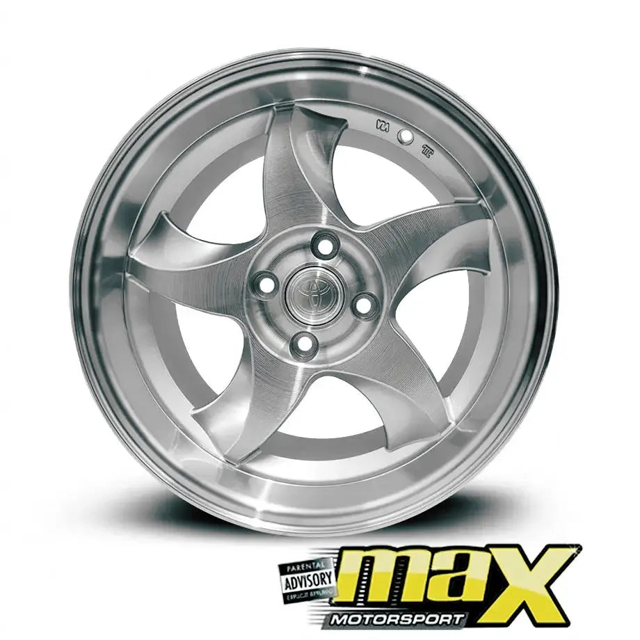 15 Inch Mag Wheel – MX5056-MC Toyota RXI Blade Deep Dish Wheel - 4x100 PCD Max Motorsport