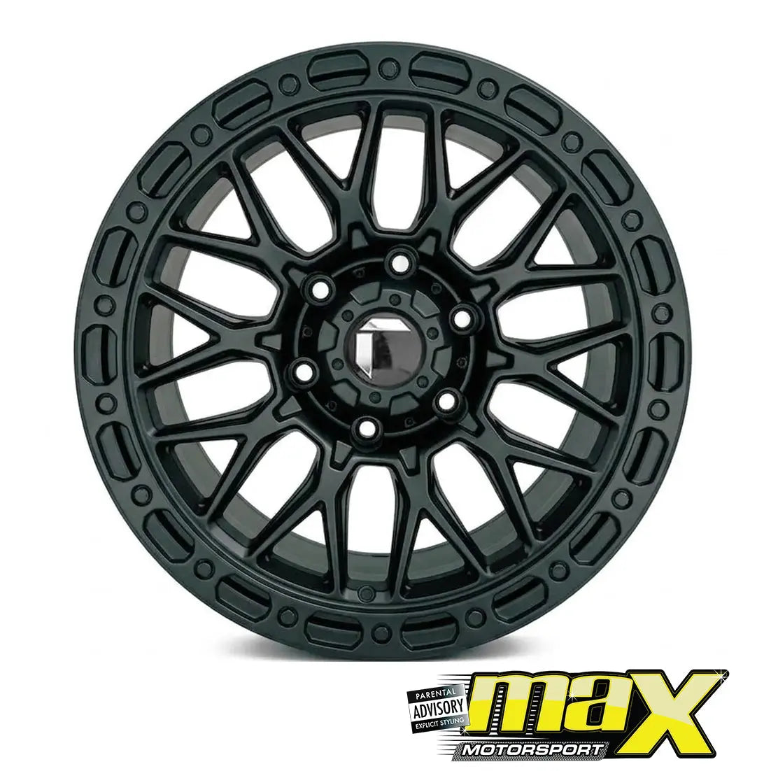 16 Inch Mag Wheel - MX010MB Bakkie Wheels (6x139.7 PCD) Max Motorsport
