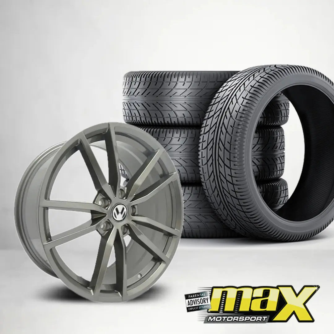 17 Inch - MX5419-17GM Pretoria Golf 7R Style Wheel & Tyre Combo
