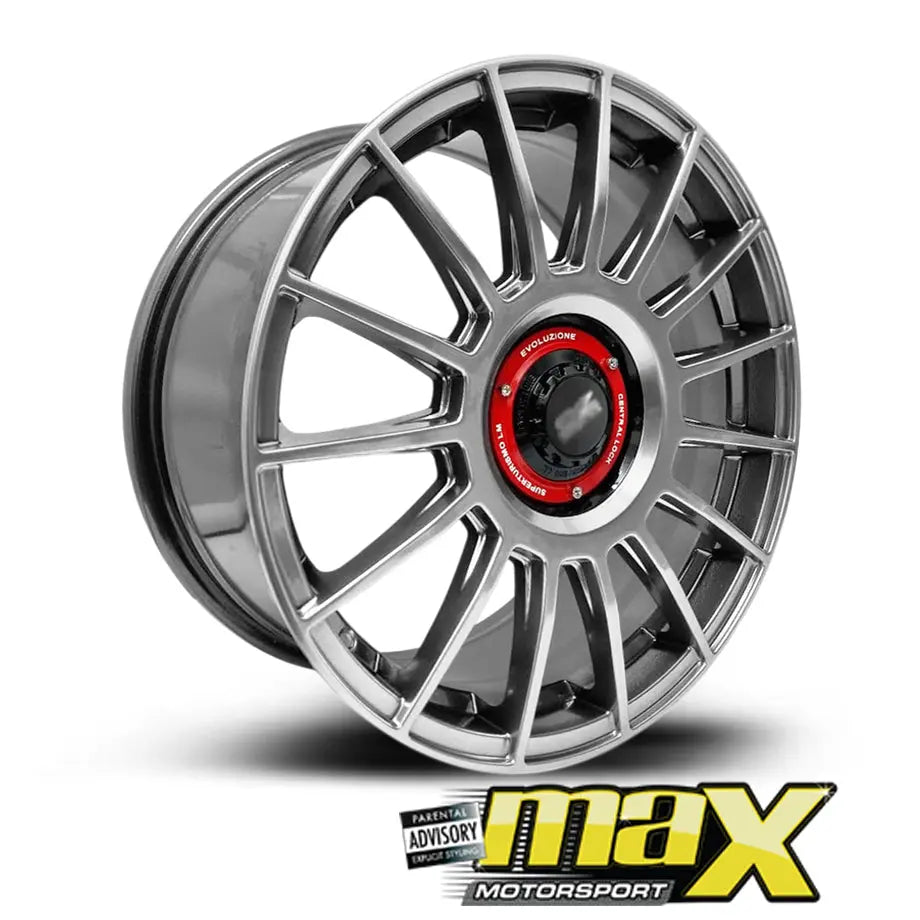 18 Inch Mag Wheel - MX2469 Superturismo Style Wheel - 5x113 PCD