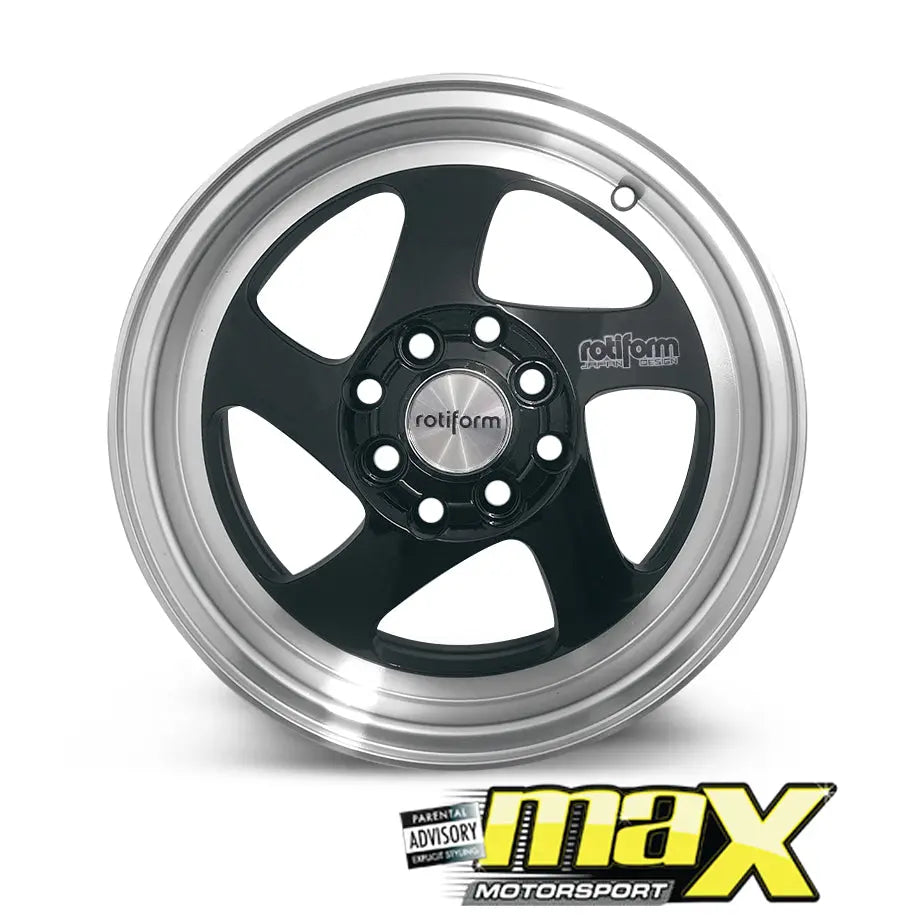 14 Inch Mag Wheel - MX8801 RF Wheels (4x100/ 4x114.3 PCD) Max Motorsport