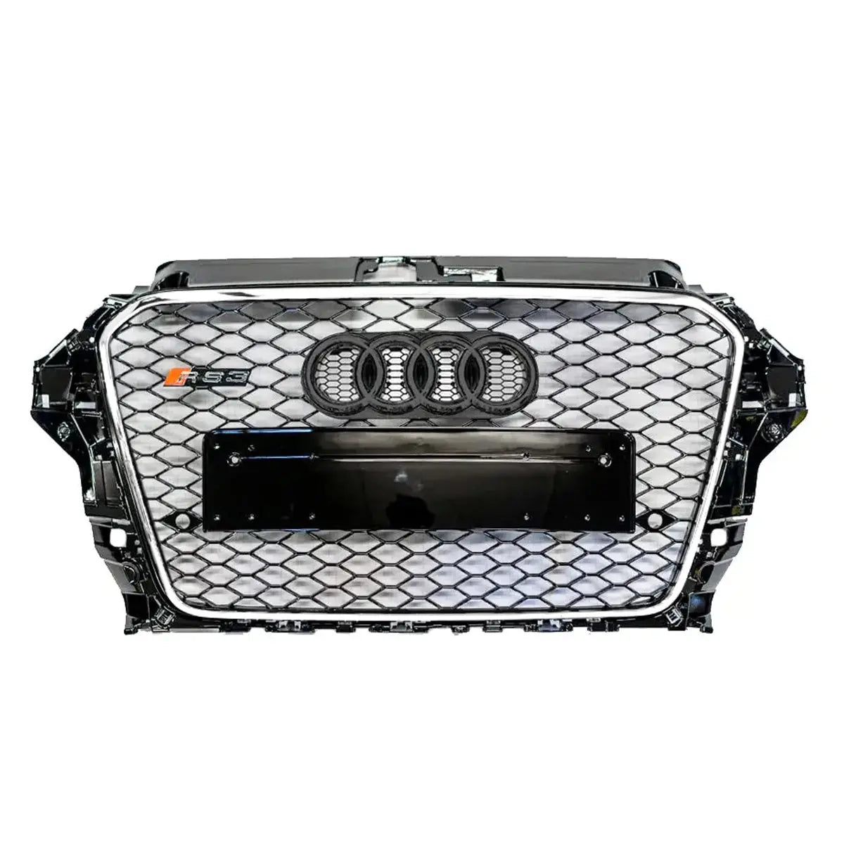 Audi A3 (14-17) RS3 Style Gloss Black Upgrade Grille Max Motorsport