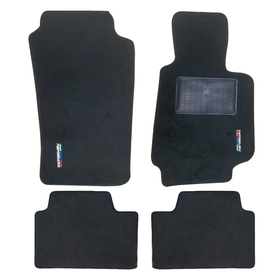 BM E36 Performance Custom Car Mats (4Piece) Max Motorsport