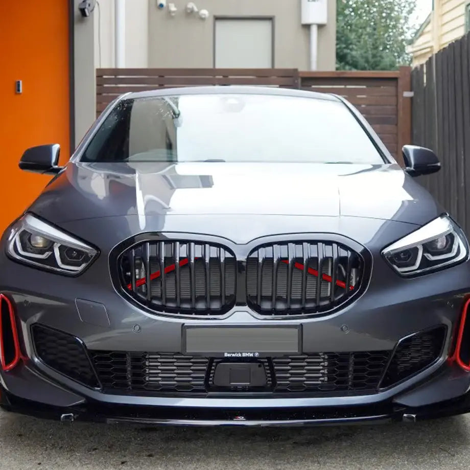 BM E60 / F40 / F44 V-Bar Brace Covers - Red Max Motorsport