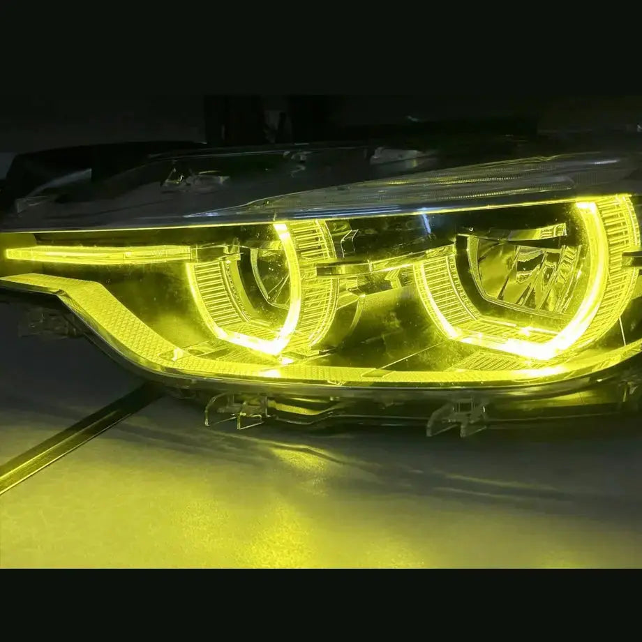 BM F20 (15-19) Lemon Yellow DRL LED Headlight Modules Max Motorsport