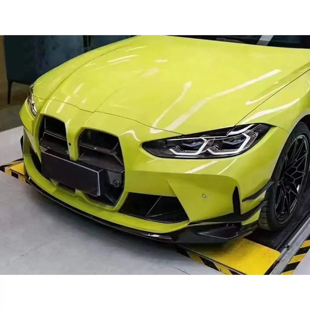 BM G80 / G82 (M3/M4) Gloss Black Front Bumper Aero Canards (4-Piece) Max Motorsport