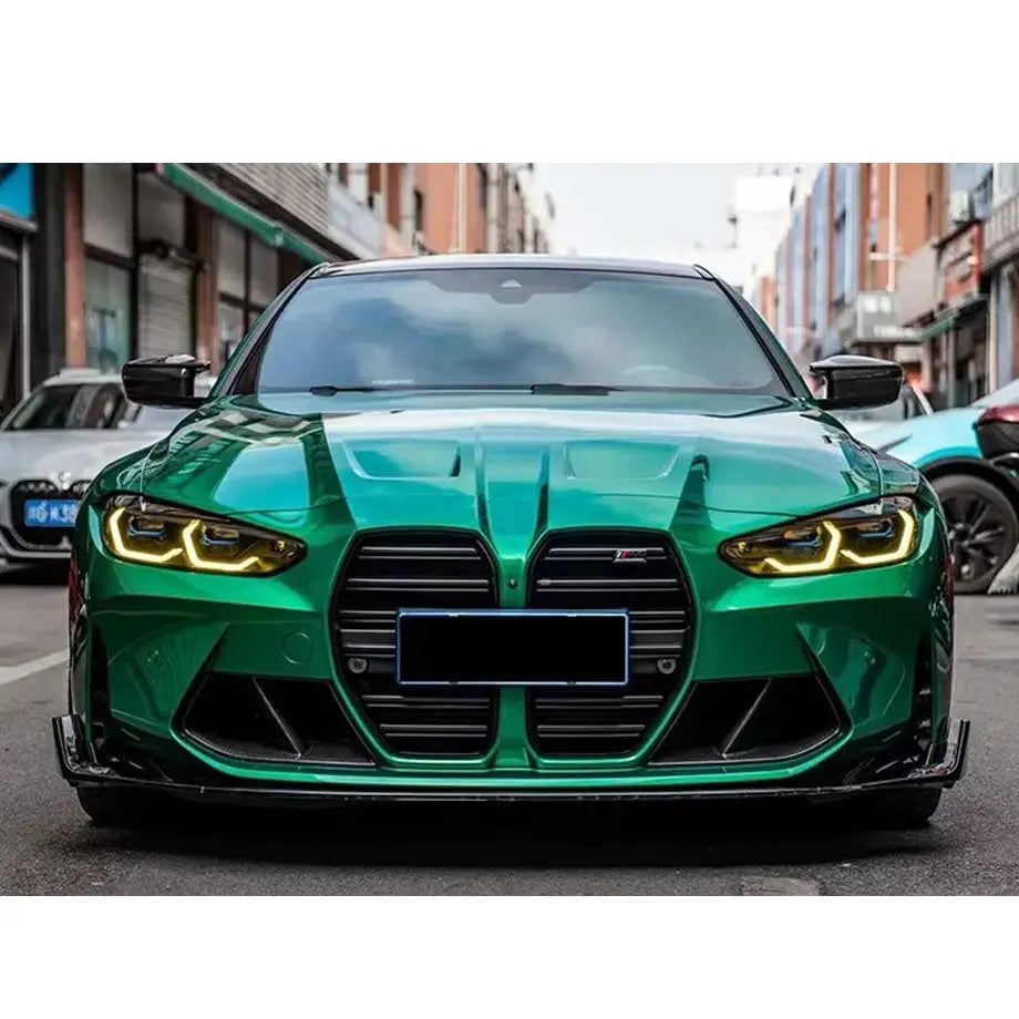 BM G80 / G82 (M3/M4) Performance Style Gloss Black 5-Piece Front Spoiler Max Motorsport
