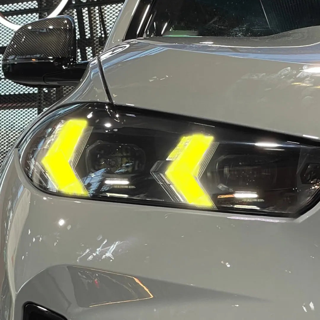 BM X-Series X5 G05 / X5M / X6 G06 / X6M LCI Lemon Yellow DRL LED Headlight Modules (23-On) Max Motorsport