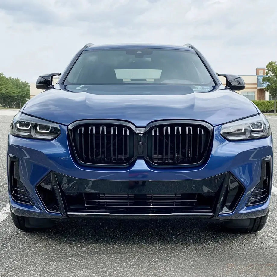 BM X3 G01 LCI (22-On) Piano Black Double Kidney Grille Max Motorsport