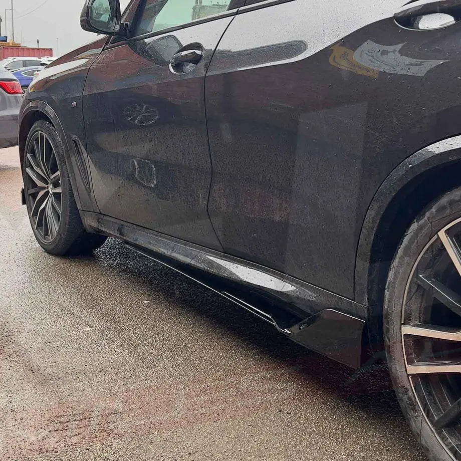 BM X3 / X4 / X5 G05 (19-23) Gloss Black Performance Style Side Skirt Max Motorsport