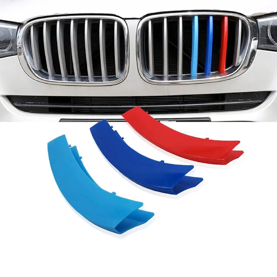 BM X5 (08-13) M-Sport Clip On Grille Stripes maxmotorsports