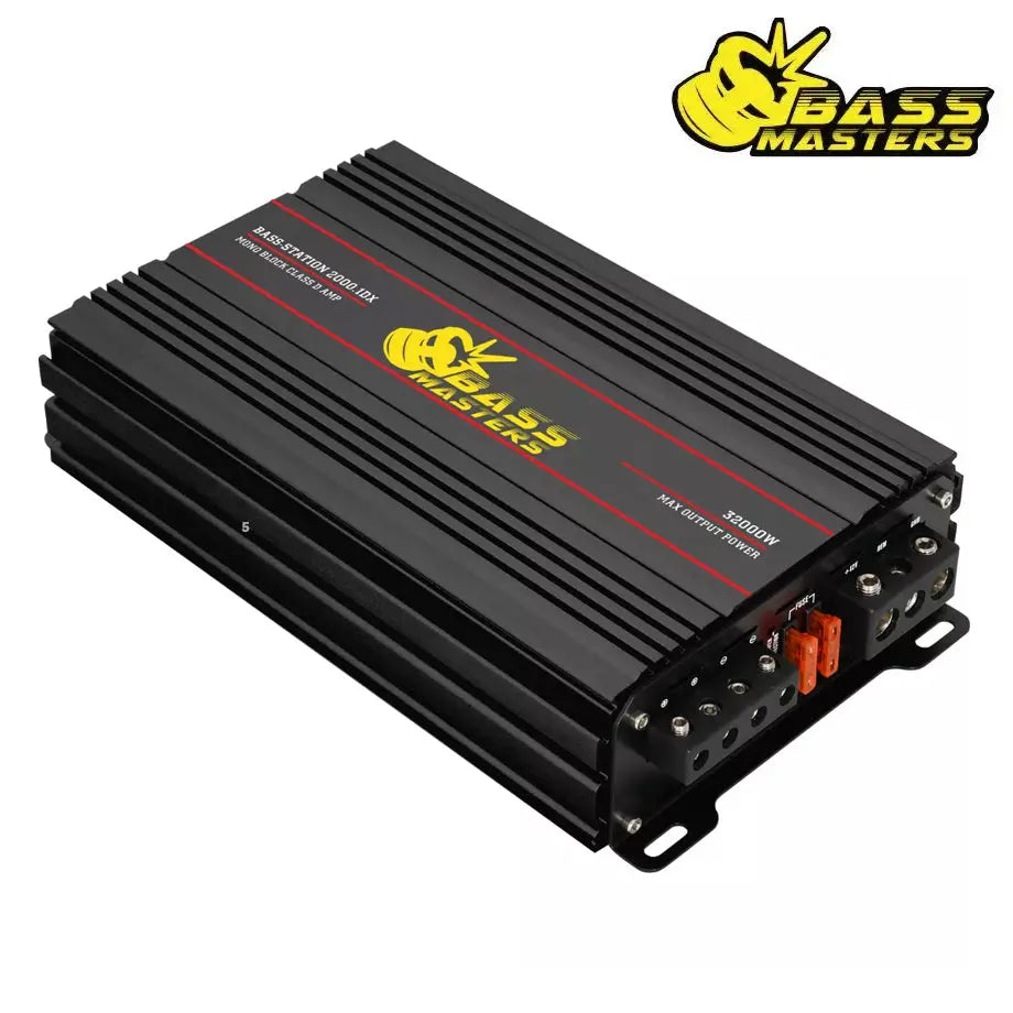 Bass Masters - Bass Station Monoblock 2000.1DX Amplifier - 32 000W Bass Masters Audio