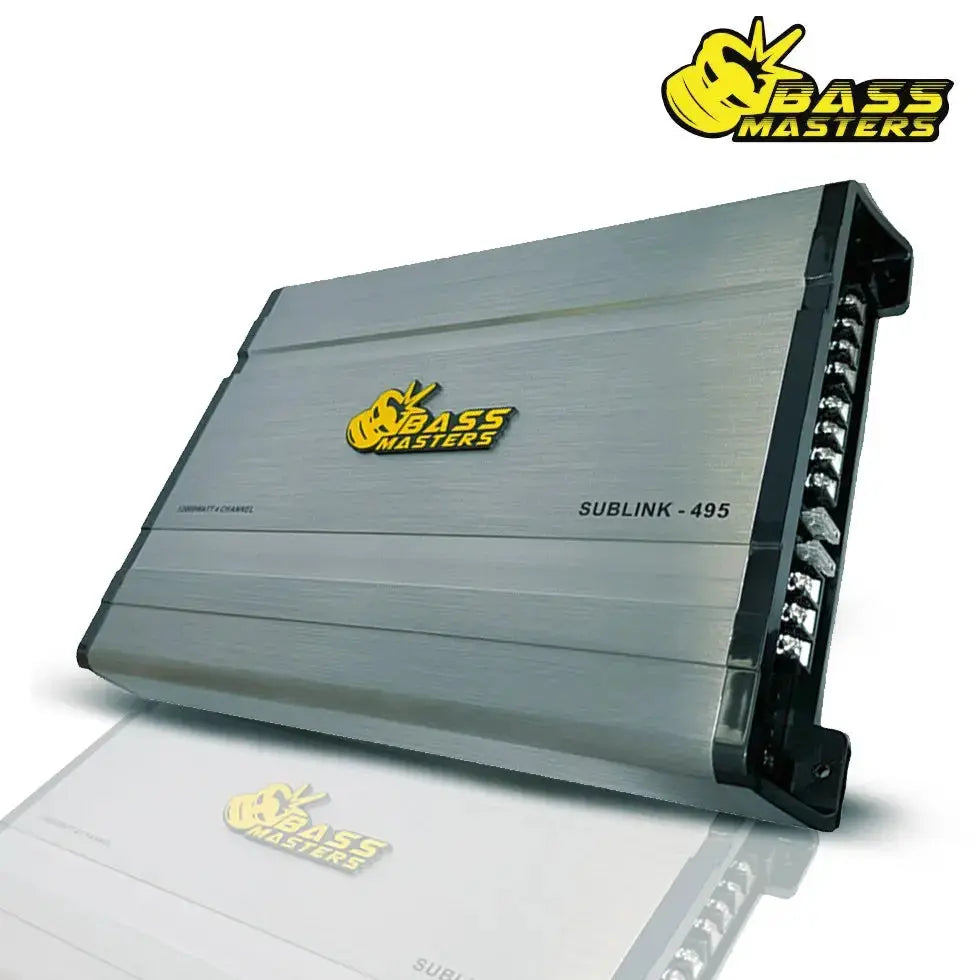 Bass Masters Sublink-495 4-Channel Amplifier - 12 000W – Max