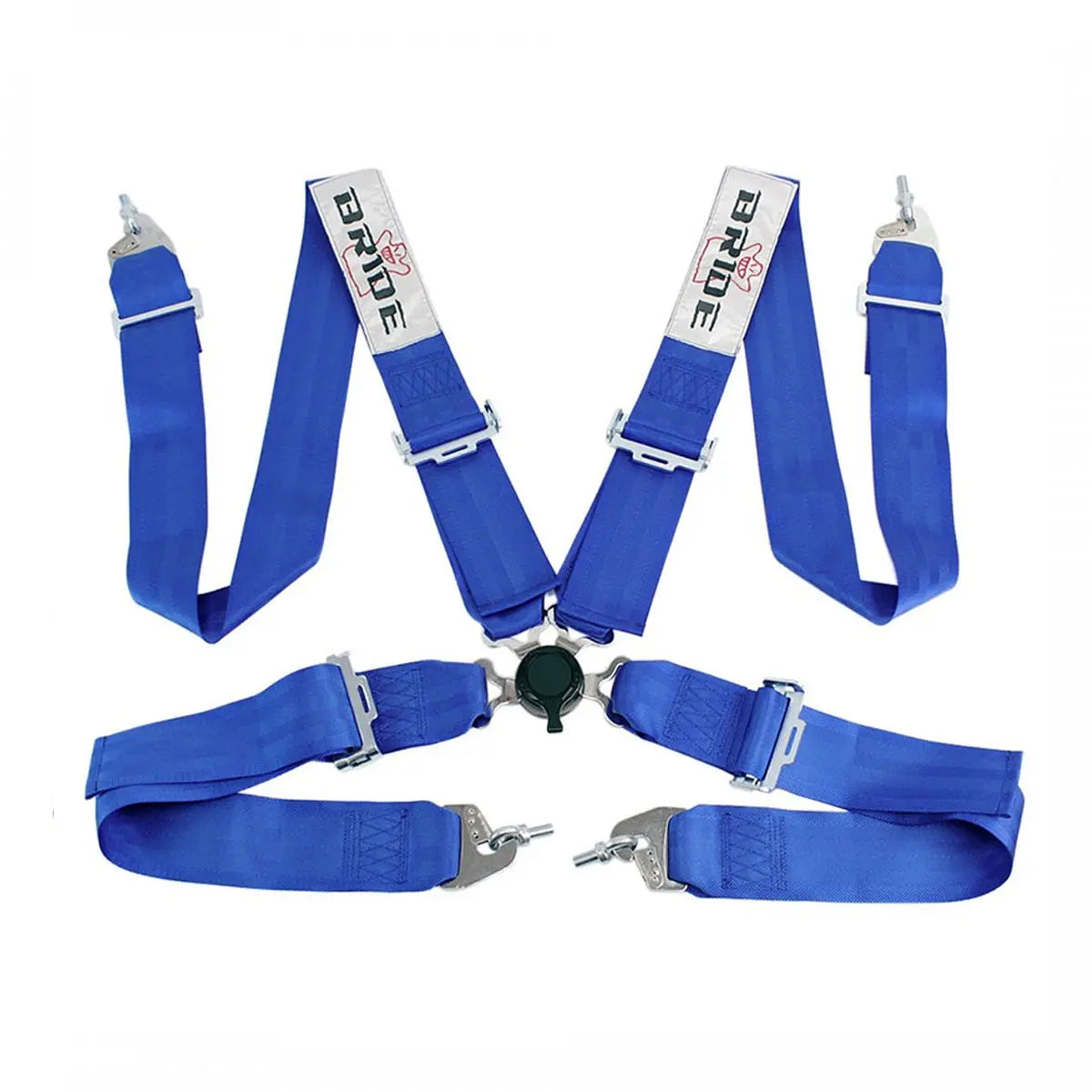 Bride 4-Point Quick Release Racing Seat Harness (Blue) Max Motorsport