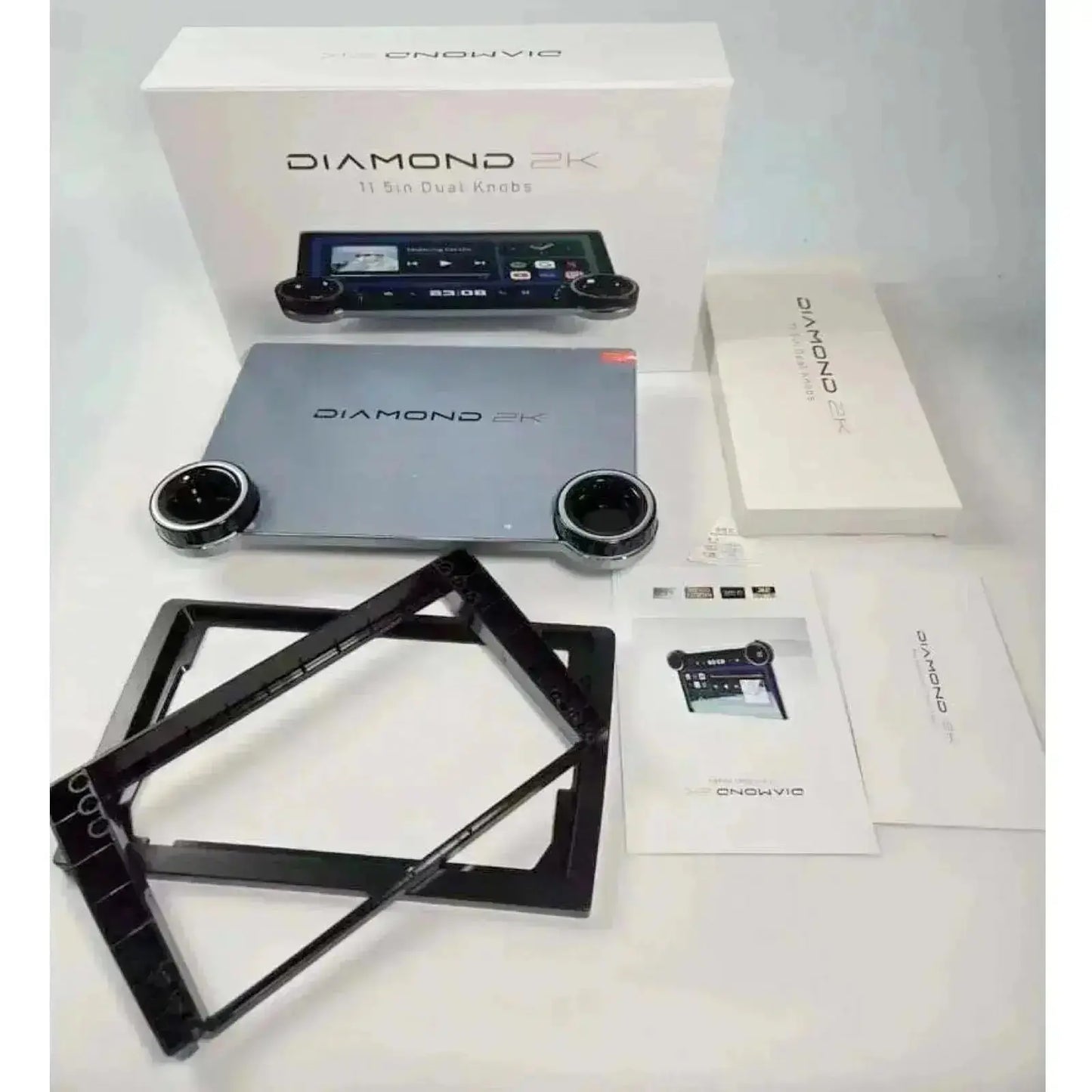 Diamond 2K - 11.5 Inch Dual Knob Android Multimedia Entertainment Unit - Ranger T7 (15-21) Diamond 2K