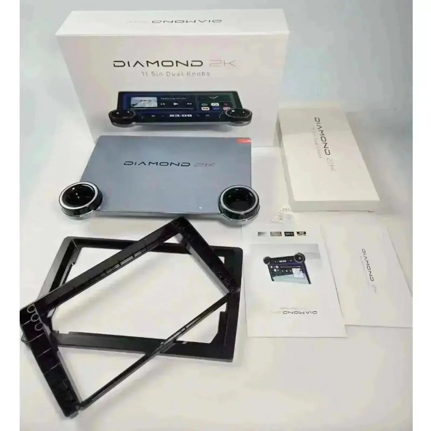 Diamond 2K - 11.5 Inch Dual Knob Android Multimedia Entertainment Unit - Renault Clio (17-20) Diamond 2K