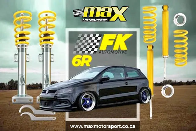 FK Automotive Coilover Kit (Height Adjustable) - VW Polo 6R (10-On) FK Automotive Coilover Kit