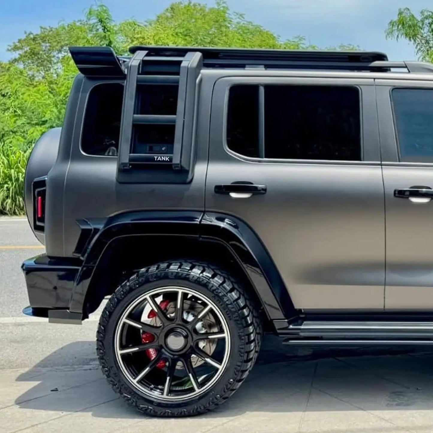 GWM Tank 300 (24-On) Defender Style Aluminium Folding Ladder Max Motorsport