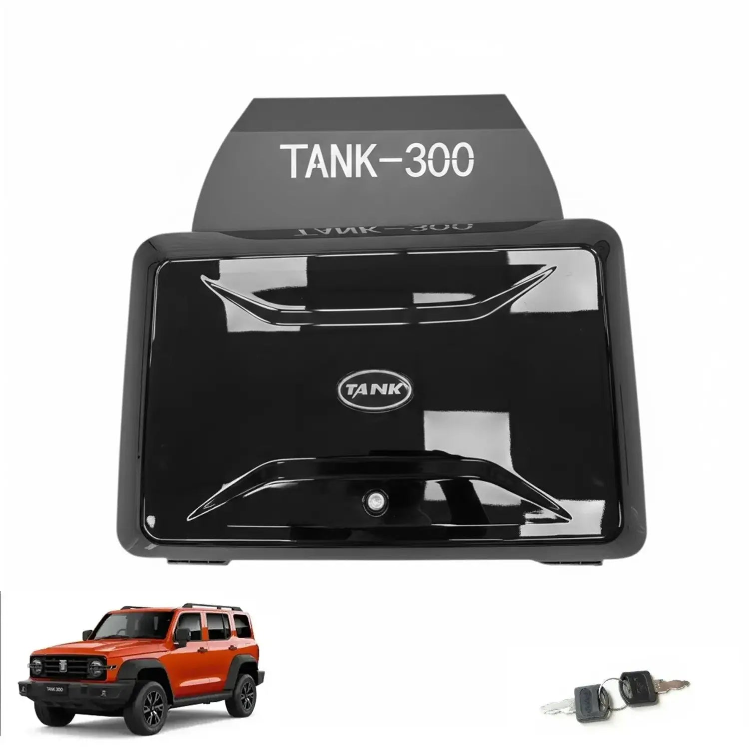 TANK 8CD+1DVD Boxセット NWOBHM タンク GWM Tank 300 (24-On) Defender Style Gloss Black Side Storage Box