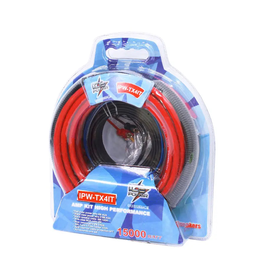 Ice Power 4-Gauge Taxi Wiring Kit Ice Power