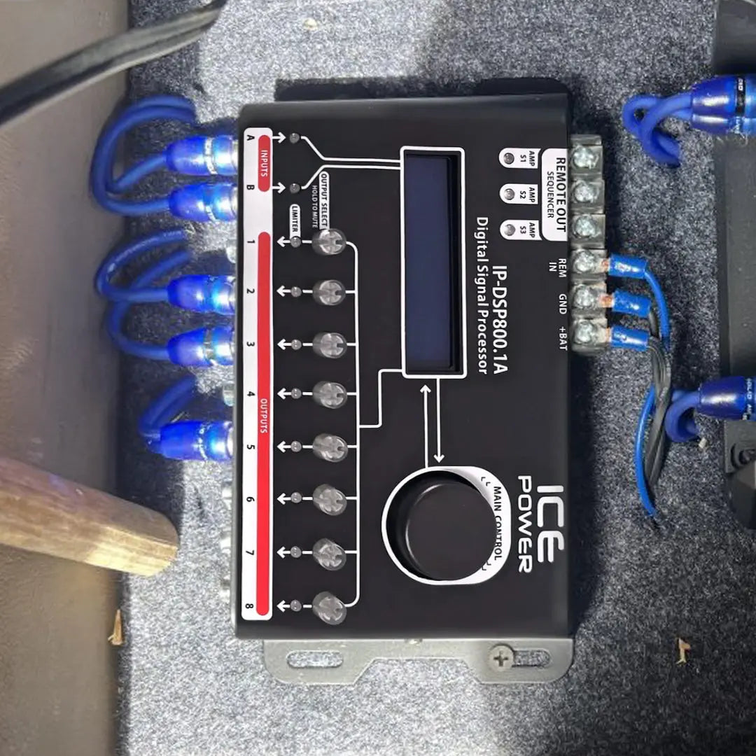Ice Power IP-DSP800.1A 8-Way Digital Signal Processor Ice Power