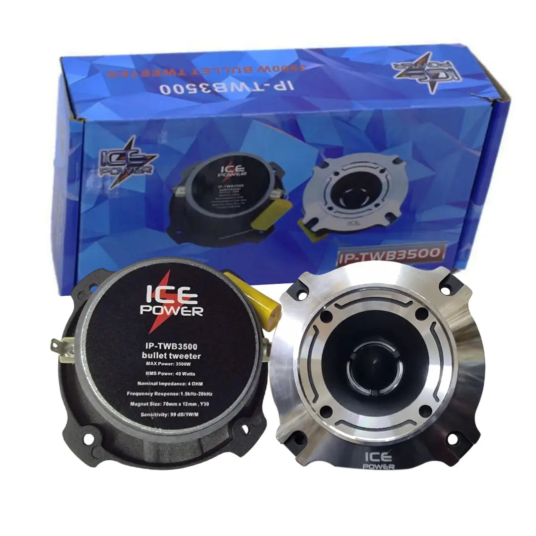 Ice Power - IP-TWB3500 Super Bullet Tweeters (3500W) – Max Motorsport