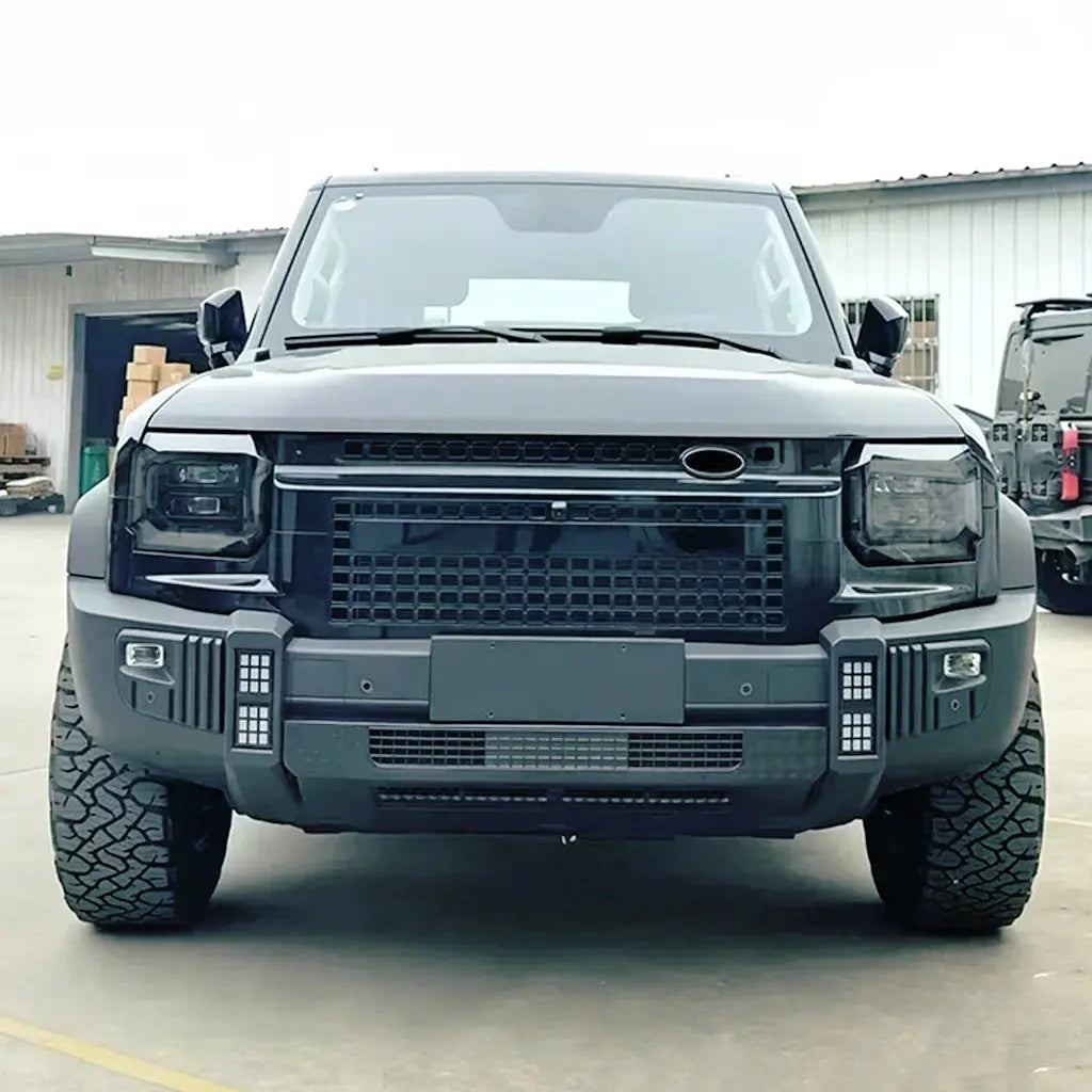 Jetour T2 (24-On) Defender Style Gloss Black Upgrade Grille Max Motorsport