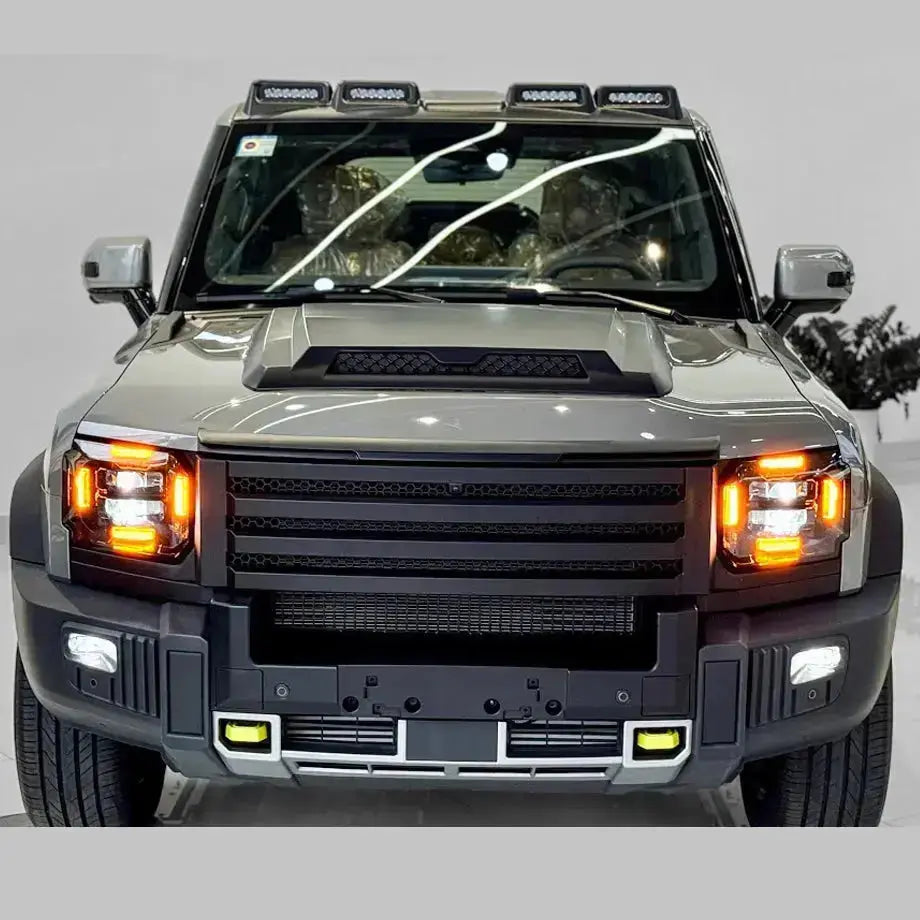 Jetour T2 (25-On) Apex Style Gloss Black Plastic Bonnet Scoop Max Motorsport