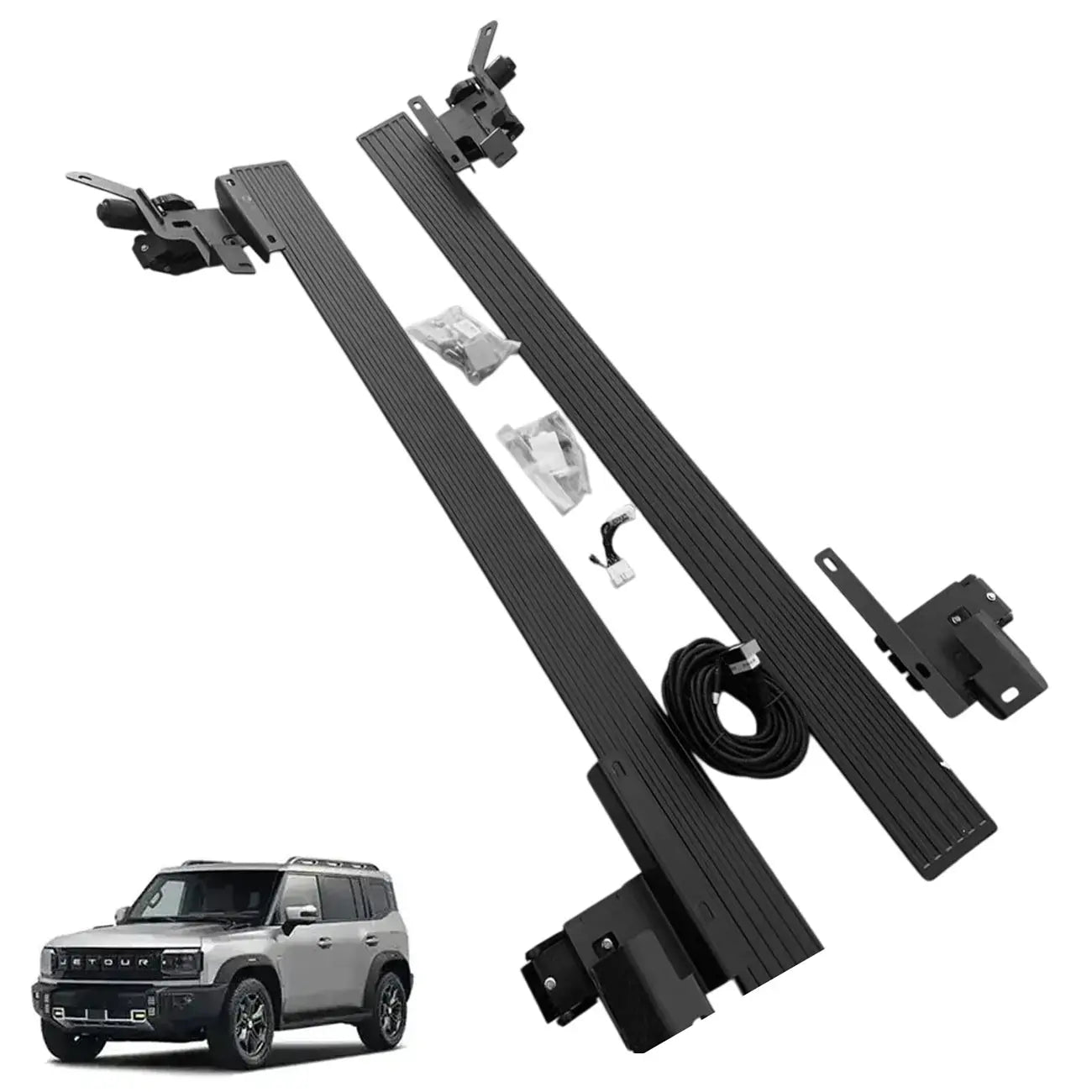 Jetour T2 (25-On) Electric Motorised Folding Side Steps – Max