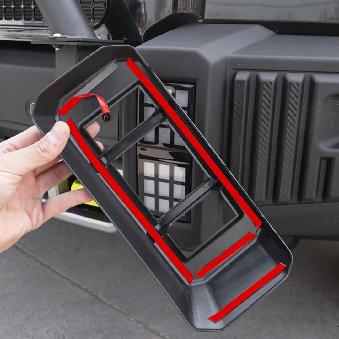 Jetour T2 (25-On) Front DRL Covers Matt Black Max Motorsport