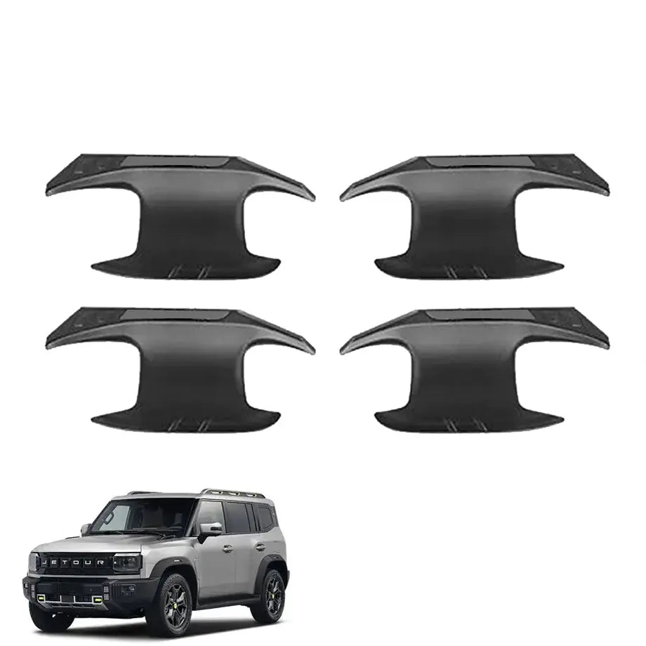 Jetour T2 (25-On) Matte Black Door Bowls Cover (4-Piece) Max Motorsport