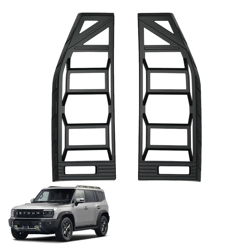 Jetour T2 (25-On) Matte Black Taillight Surrounds Max Motorsport