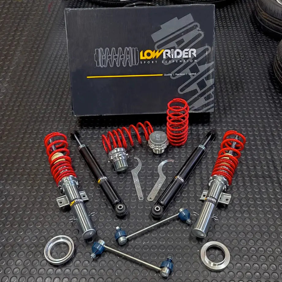 Lowrider Coilover Kit (Height Adjustable) - VW Polo 9N3 (05-09) Lowrider Sport Suspension