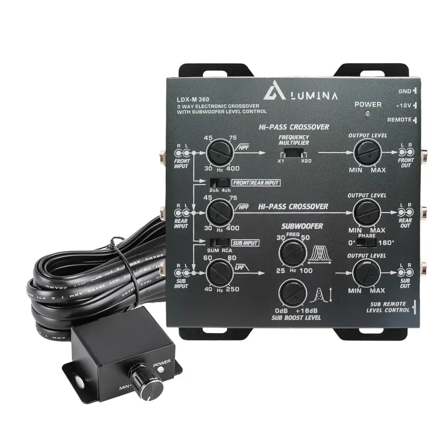 Lumina IDX-M-360 3-Way Digital Crossover LUMINA AUDIO