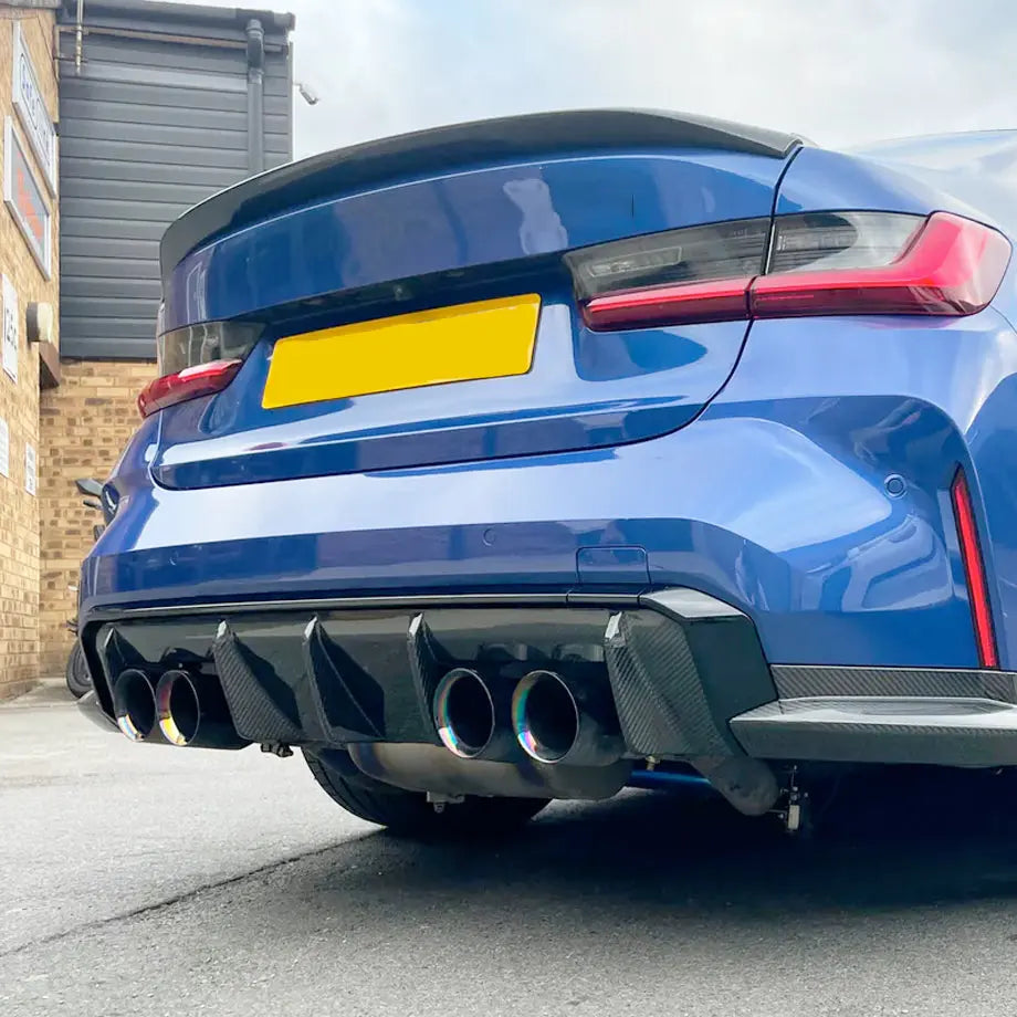 BM G80 / G82 (M3/M4) Carbon Fibre Performance Style Diffuser Max Motorsport
