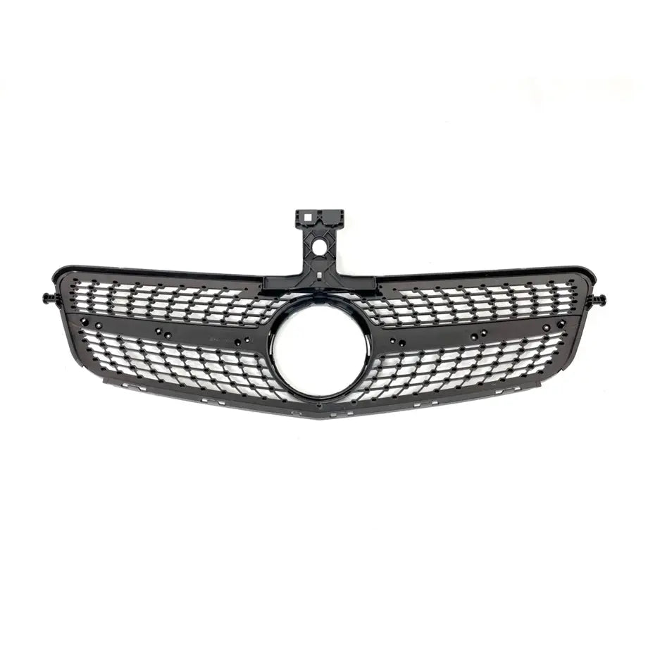 Merc W204 GTR Panamericana Style Gloss Black Upgrade Grille (08-14) (Copy) maxmotorsports