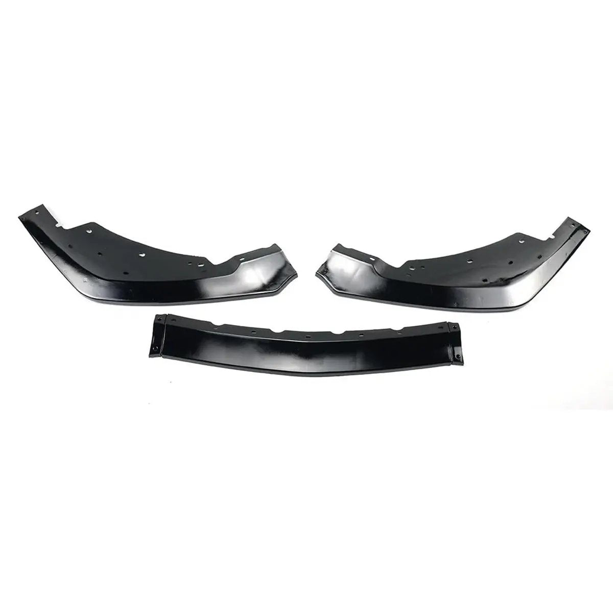 Mustang (18-23) GT500 Style 3-Piece Gloss Black Front Lip Spoiler Max Motorsport