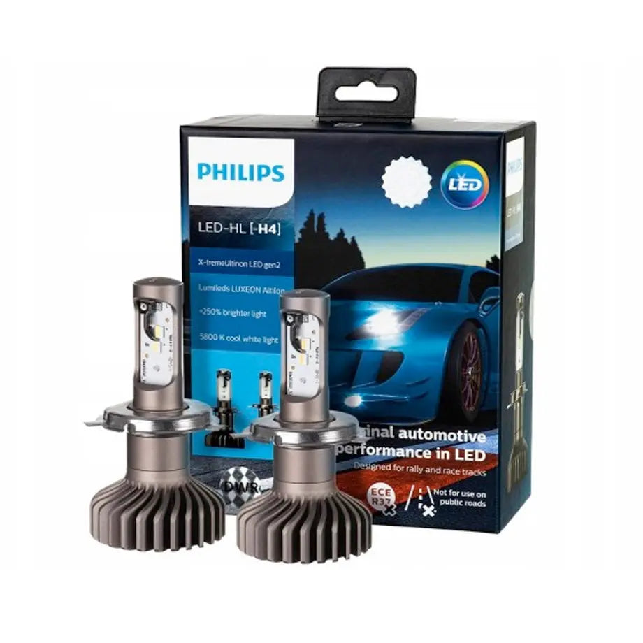 Philips X-treme Ultinon LED Gen2 Headlight Bulb Kit - H4 – Max