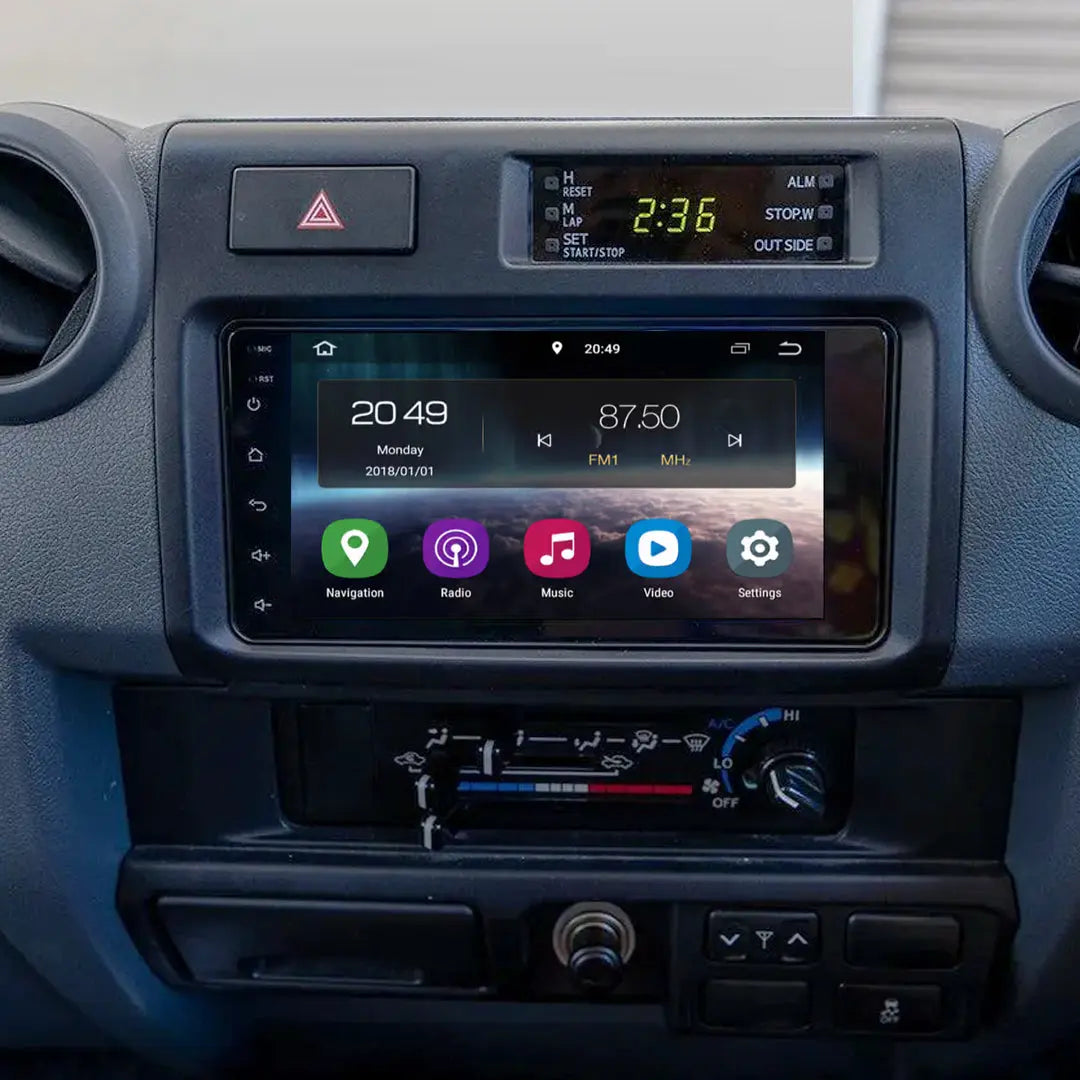 Solid Audio SA-HU70TY 7" Universal Toyota Android Multimedia Navigation System Solid Audio