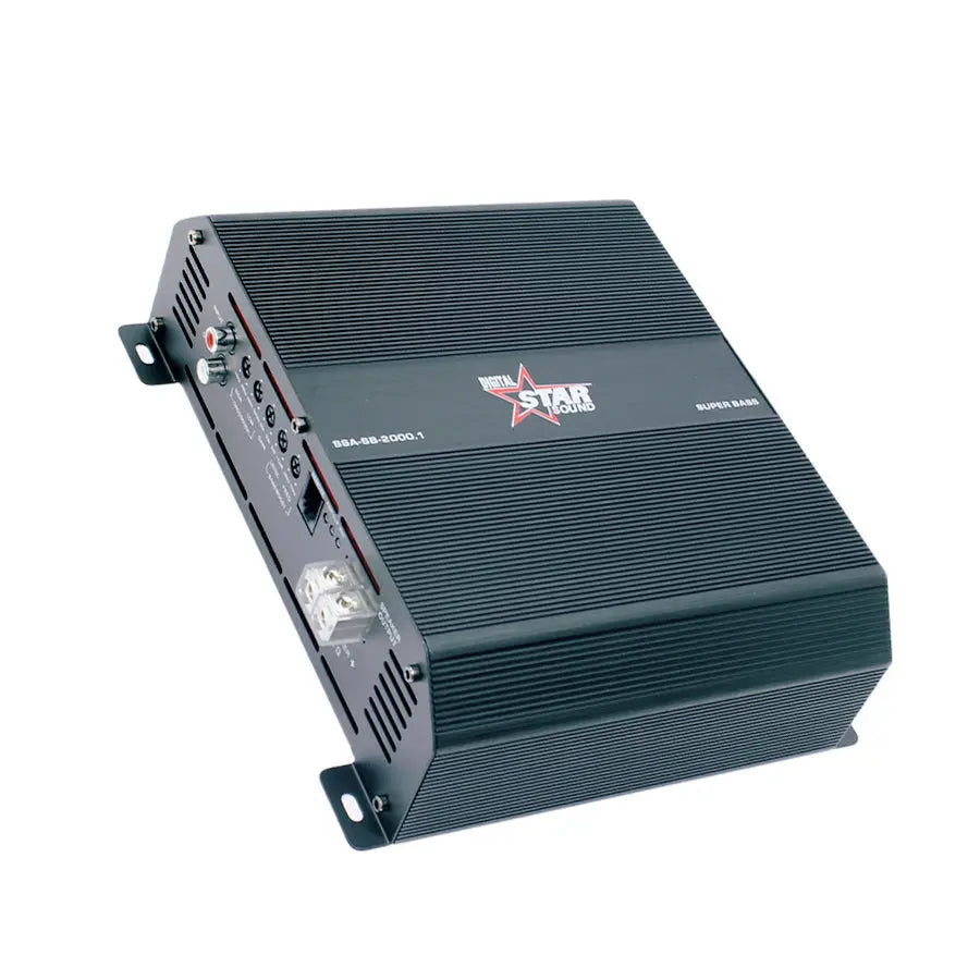 Star Sound SSA-SB-2000.1 Monoblock Amplifier (2000W) Star Sound