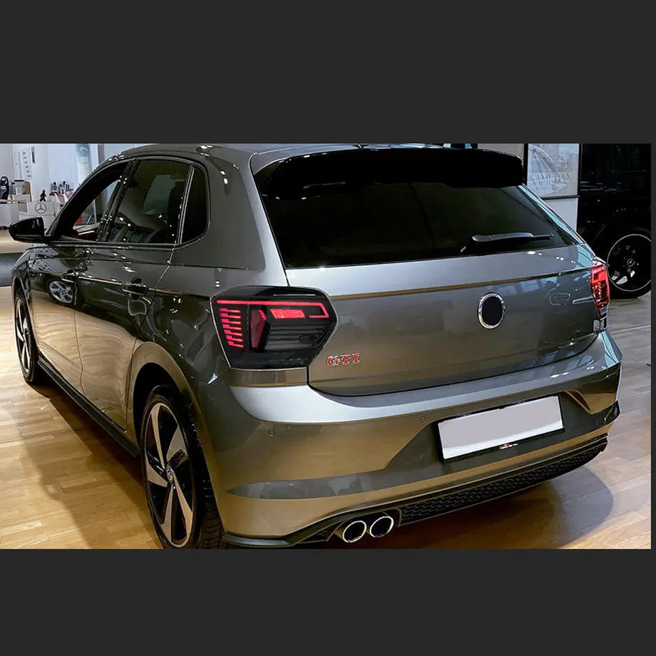 Suitable To Fit - VW Polo 8AW (18-21) Smoked Black LED Sequential Taillight Max Motorsport
