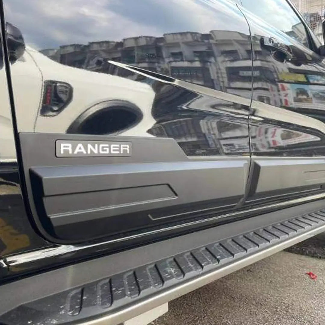 Suitable To Fit - Ranger Next Gen (22-On) Broad-Type Smooth Plastic Door Moulding Max Motorsport
