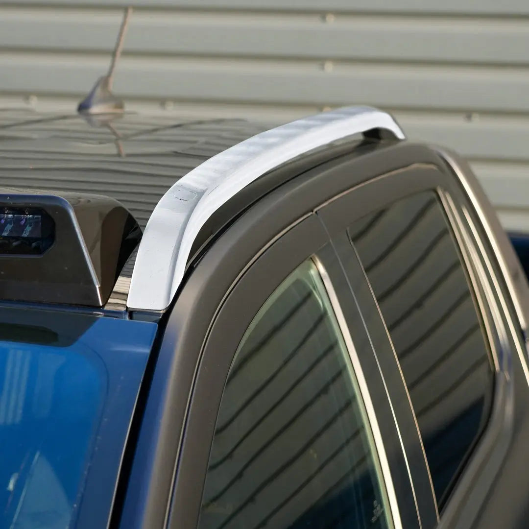 Suitable To Fit - Ranger Next Gen (22-On) Double-Cab Bolt-On Roof Racks (Silver) Max Motorsport