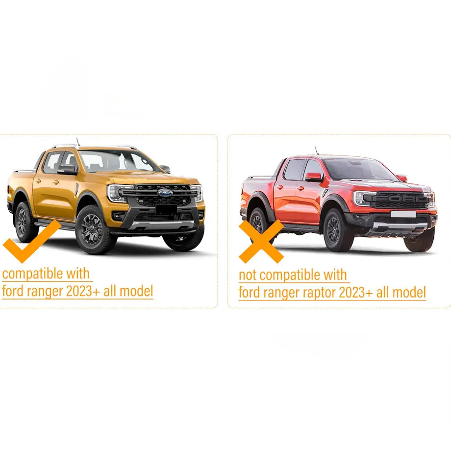 Suitable To Fit - Ranger Next Gen (22-On) Plastic Bonnet Scoop Max Motorsport
