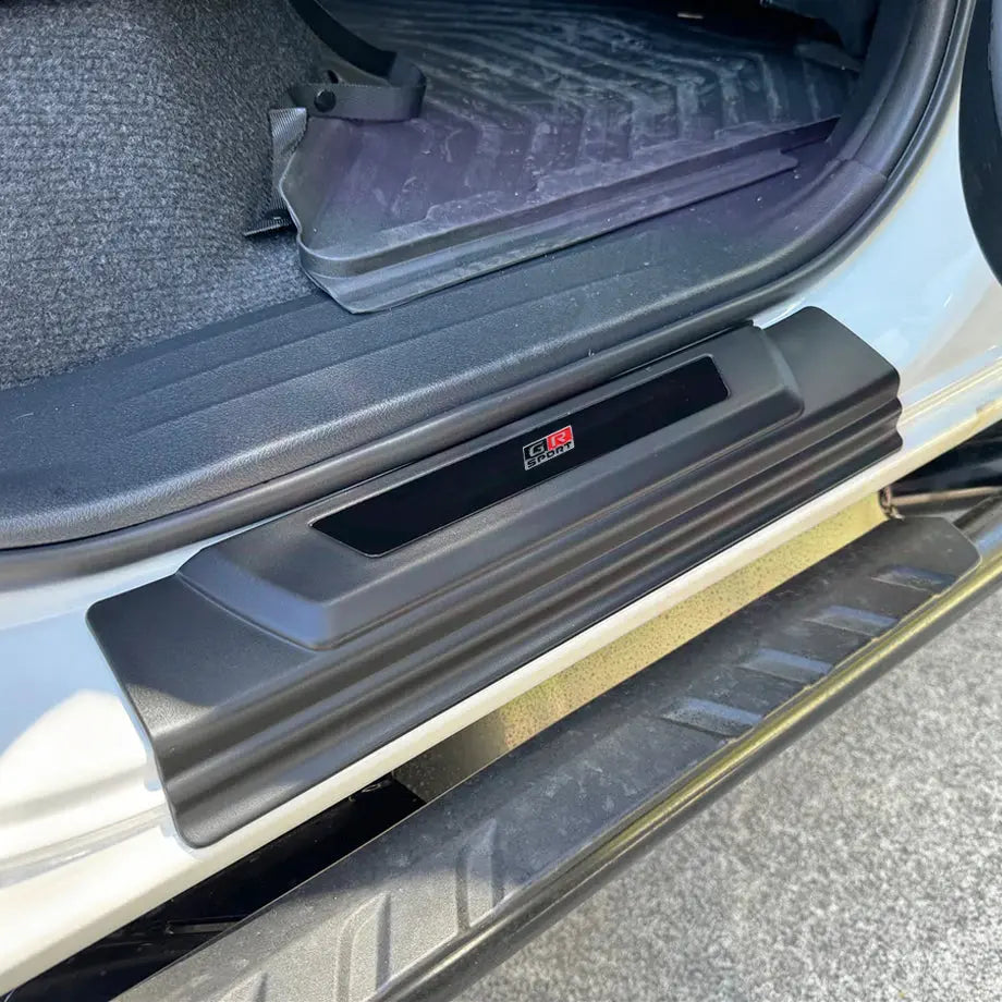 Suitable To Fit -Toyota Hilux (15-On) GR Sport Style LED Light Up Door Sills Max Motorsport