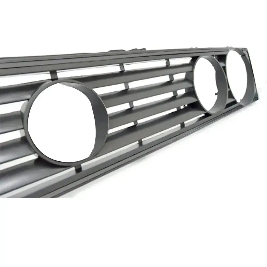 Suitable To Fit - VW Golf 1 Big Badge Double Headlight Grille (Plastic) Max Motorsport