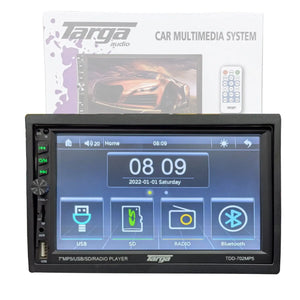 Targa TDD-702MP5 7″ MP5 Media Player with Mirror Link  +FREE Number Plate Reverse Camera Max Motorsport