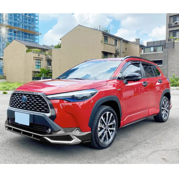 Toyota Corolla Cross (21-On) GR Sport Style 3-Piece Gloss Black Front Spoiler Max Motorsport