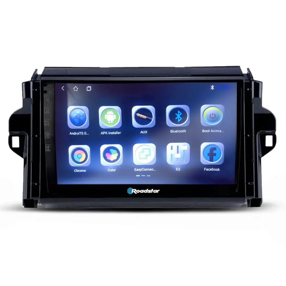 Toyota Fortuner (16-22) - 9 Inch Roadstar Android Entertainment & GPS System Roadstar